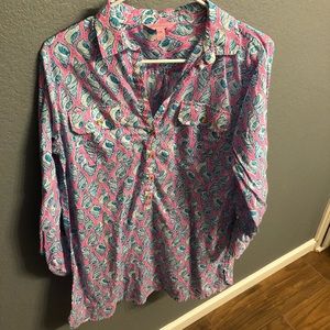 Lilly Pulitzer tunic/beach cover up